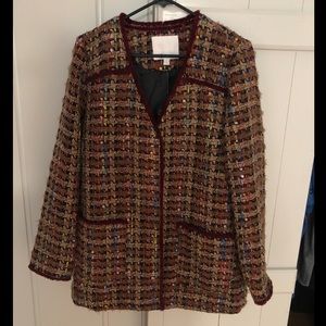 Anthropologie Ett Twa Berwyn Jacket Blazer